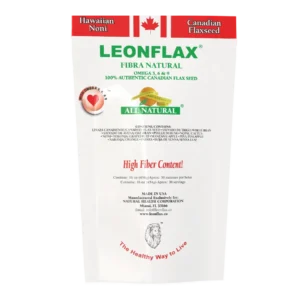 LeonFlax Empaque Anverso